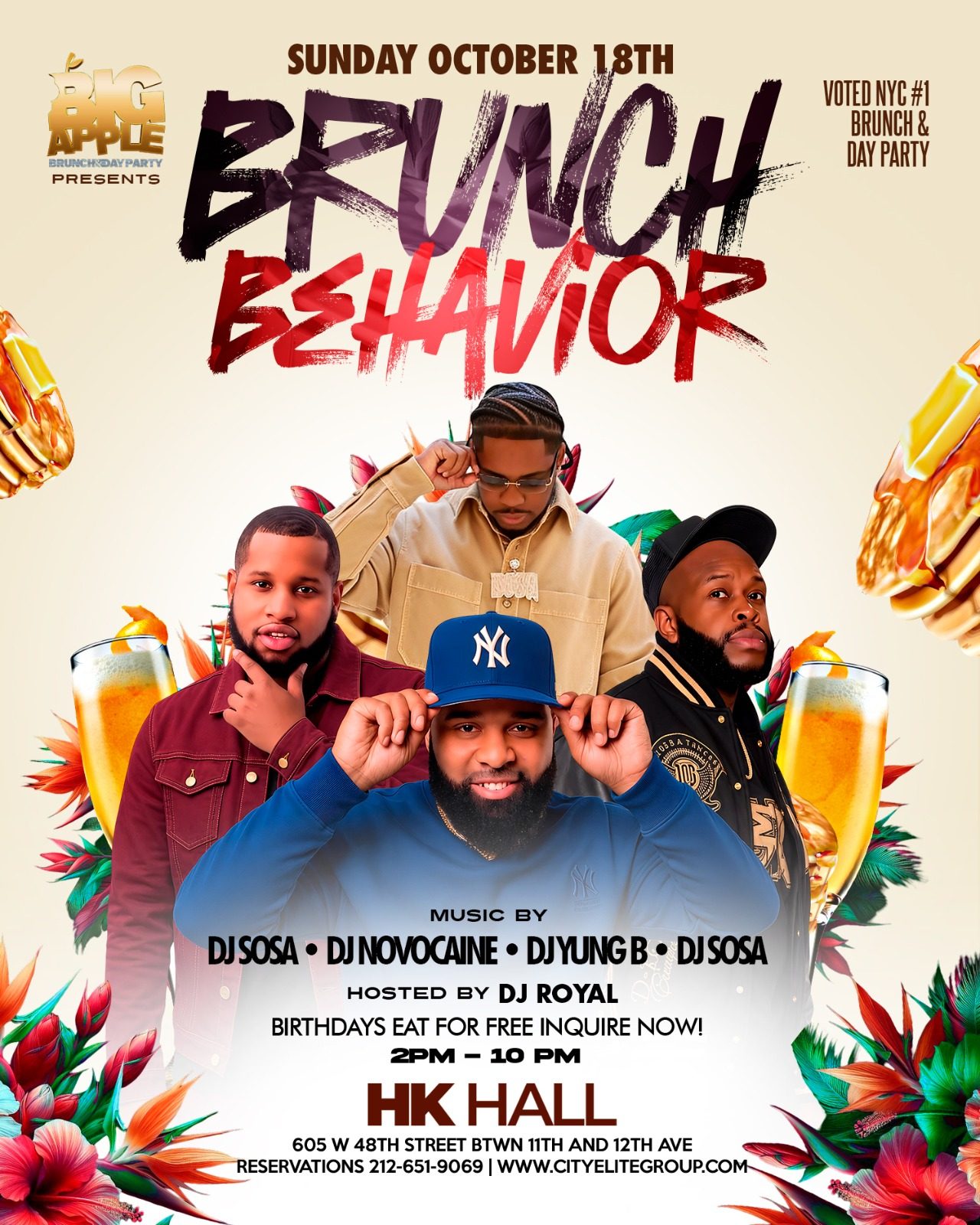 Brunch Behavior at the Big Apple Brunch — October 18, 2026